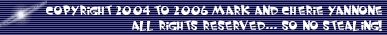 Copyright information for I Wanna Get That and I Wanna Get That Customized